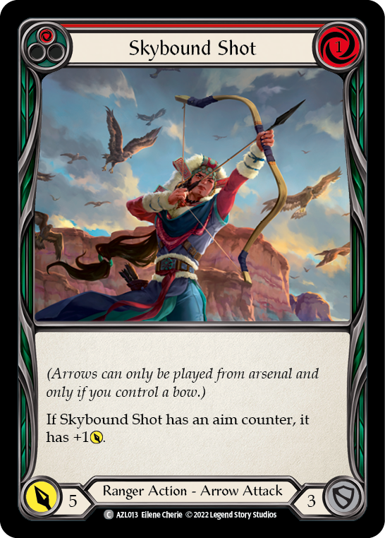 Skybound Shot (Red) [Outsiders] (Azalea Blitz Deck)