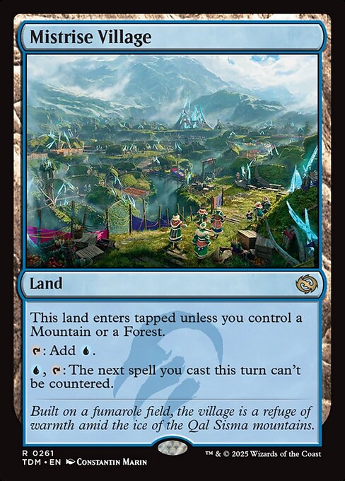 Mistrise Village (261) [Tarkir: Dragonstorm]