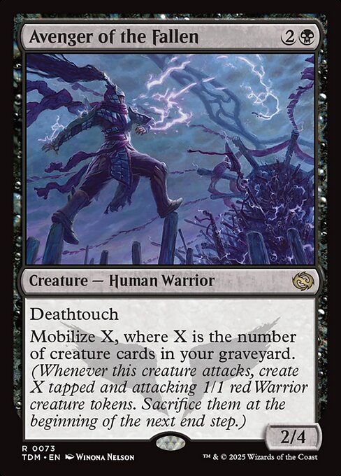 Avenger of the Fallen (73) [Tarkir: Dragonstorm]