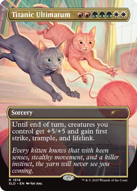 Secret Lair Cats Are Better Than Dogs