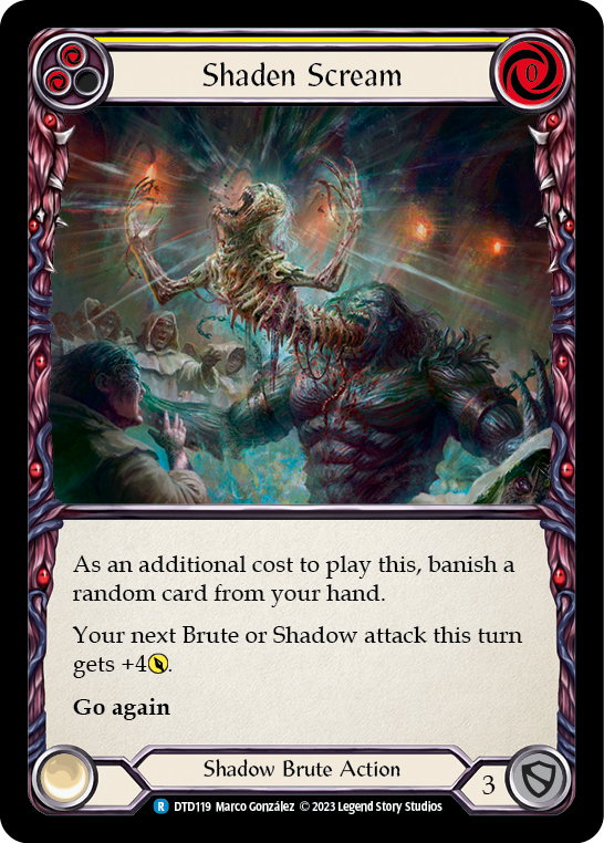 Shaden Scream (Yellow) [Dusk Till Dawn]