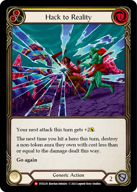 Hack to Reality [Dusk Till Dawn] Rainbow Foil