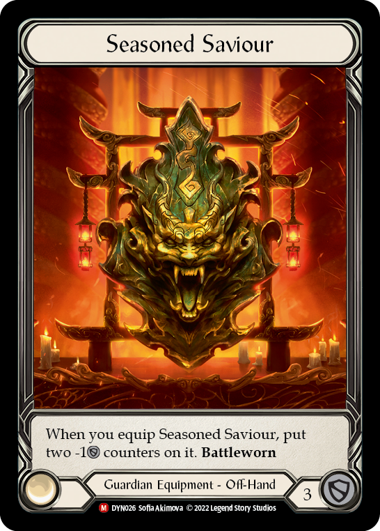Seasoned Saviour [Dynasty] Rainbow Foil