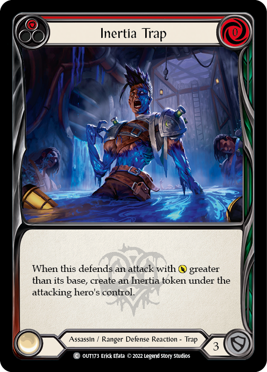 Inertia Trap (Red) [Outsiders] Rainbow Foil