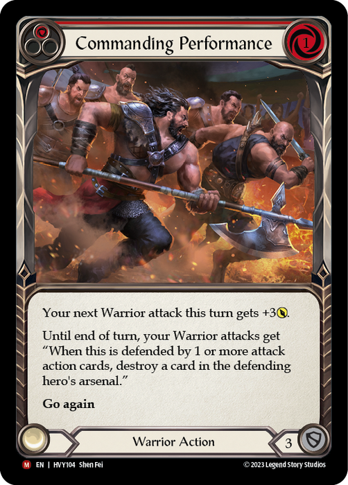 Commanding Performance [Heavy Hitters]