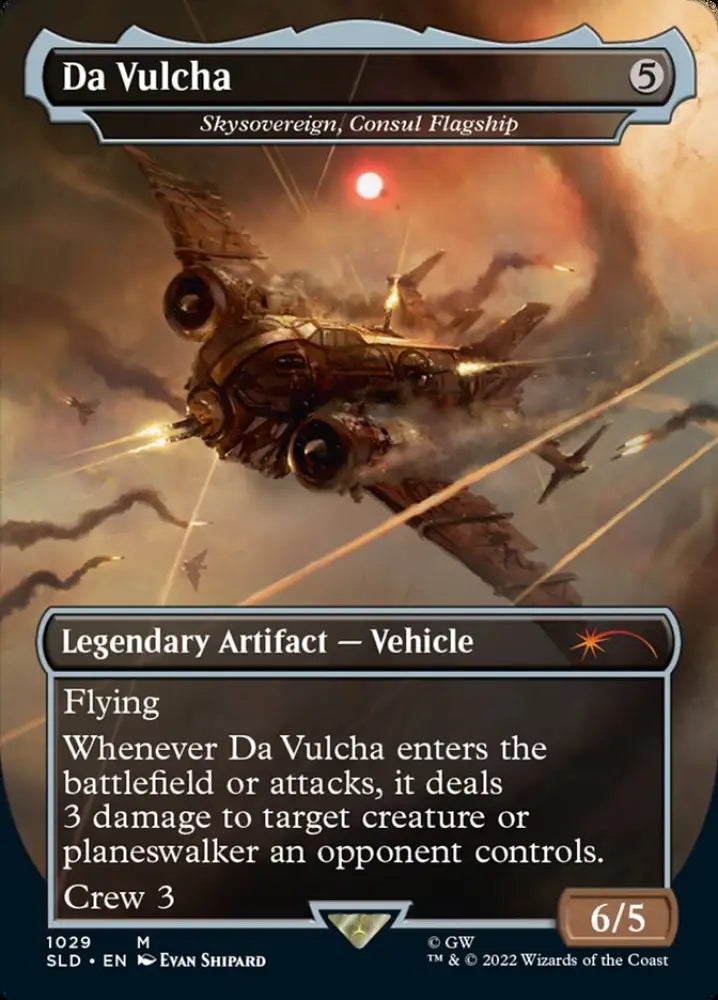 Da Vulcha - Skysovereign Consul Flagship (Borderless) [Secret Lair Drop Series] - MTG Single