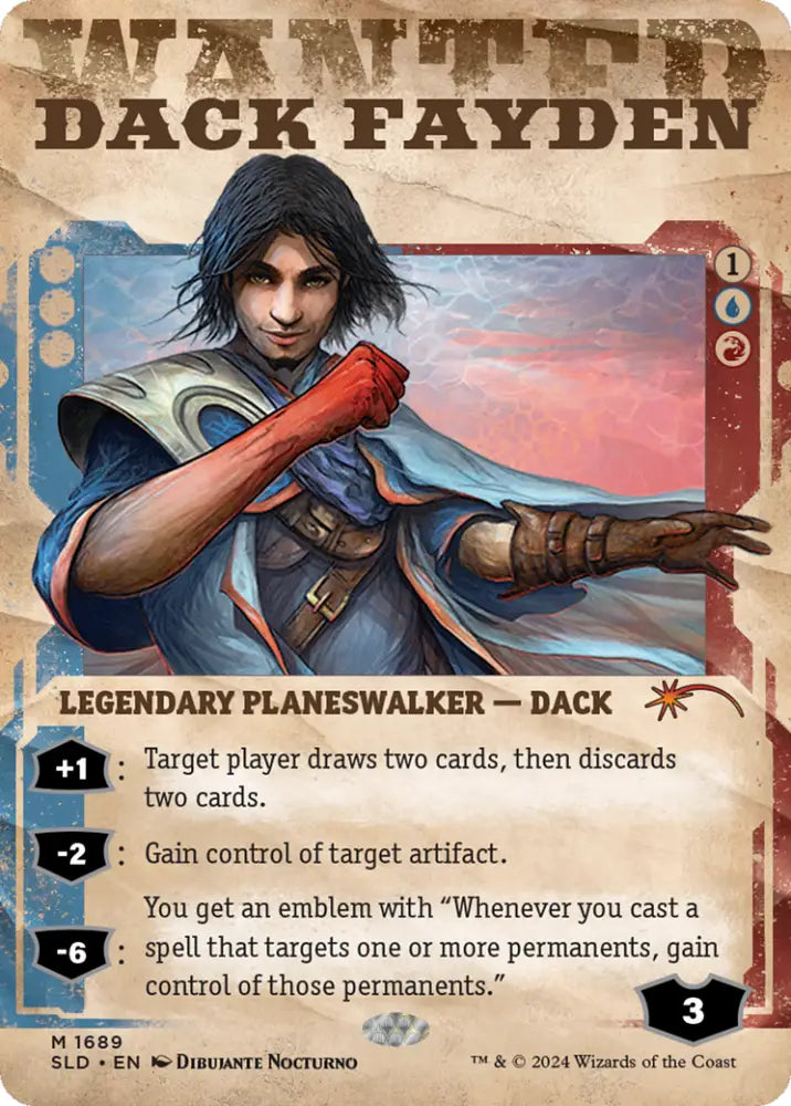 Dack Fayden (1689) [Secret Lair Drop Series] - MTG Single