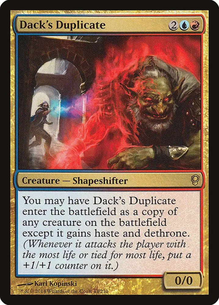 Dack’s Duplicate [Conspiracy] - MTG Single