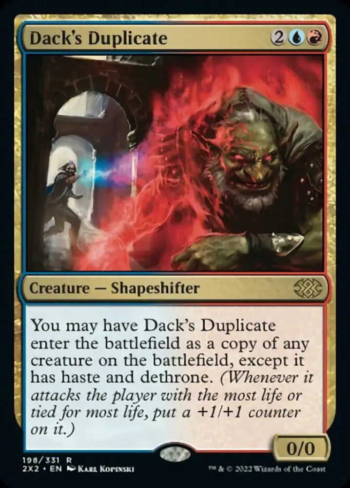 Dack’s Duplicate [Double Masters 2022] - MTG Single