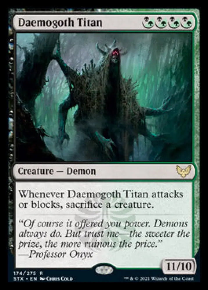 Daemogoth Titan [Strixhaven: School of Mages] - MTG Single
