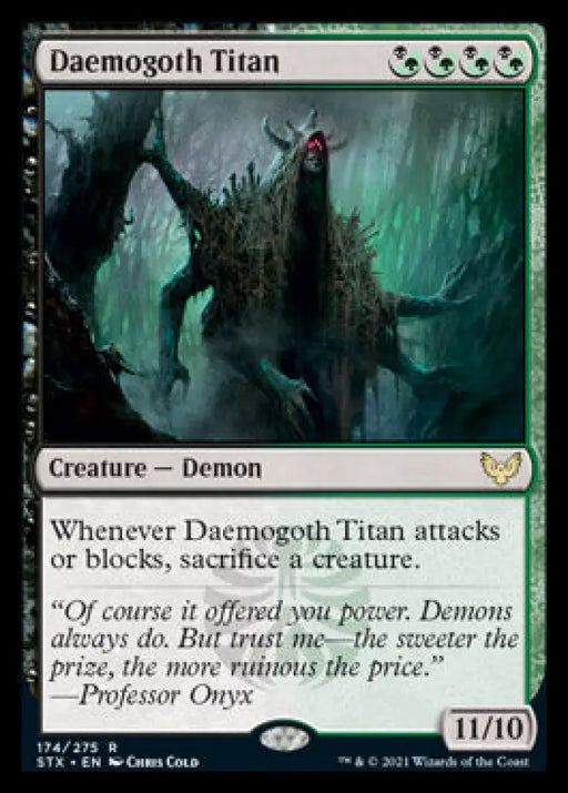 Daemogoth Titan [Strixhaven: School of Mages] - MTG Single