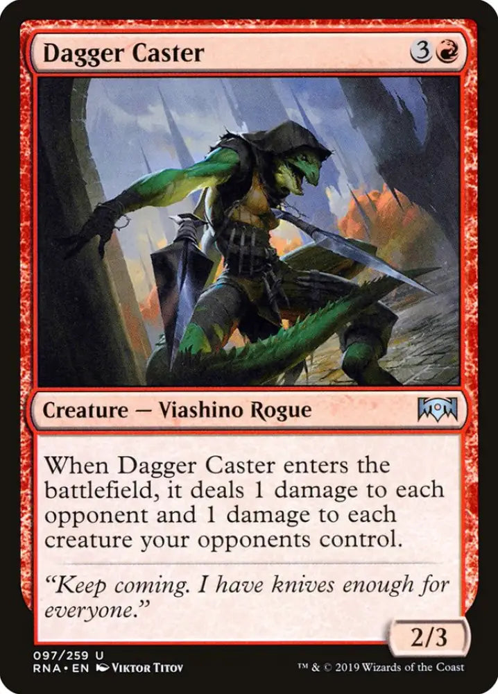 Dagger Caster [Ravnica Allegiance] - MTG Single