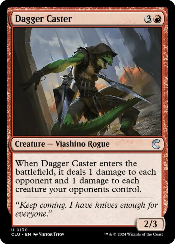 Dagger Caster [Ravnica: Clue Edition] - MTG Single