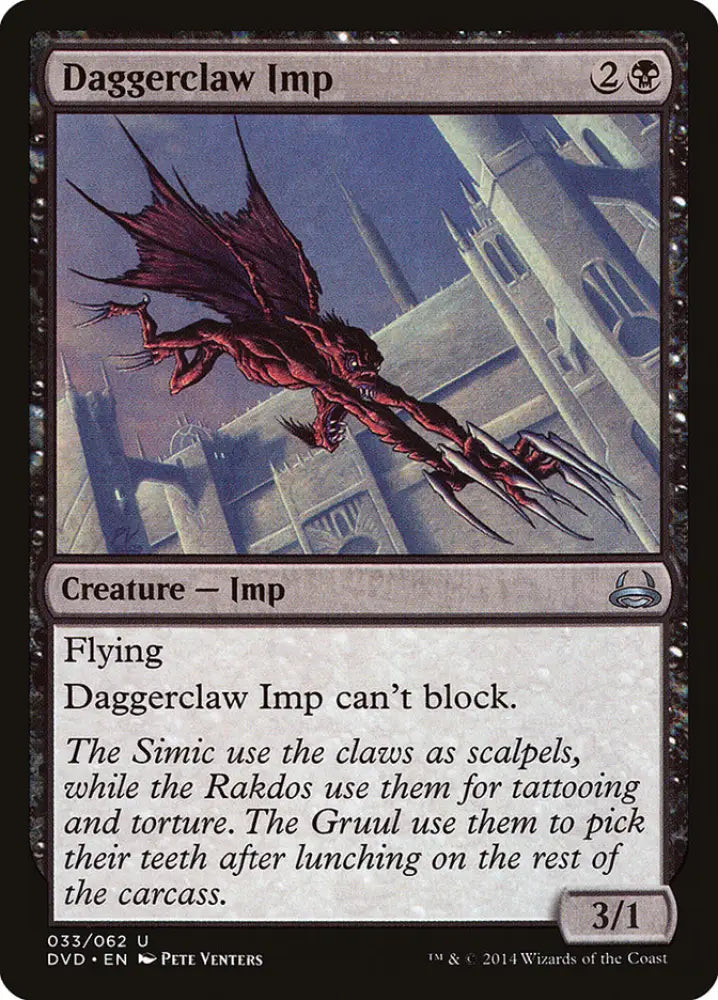 Daggerclaw Imp (Divine vs. Demonic) [Duel Decks Anthology] - MTG Single