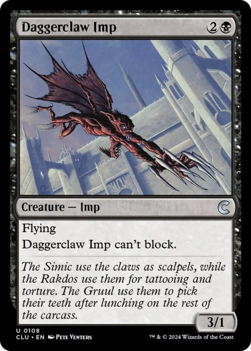 Daggerclaw Imp [Ravnica: Clue Edition] - MTG Single