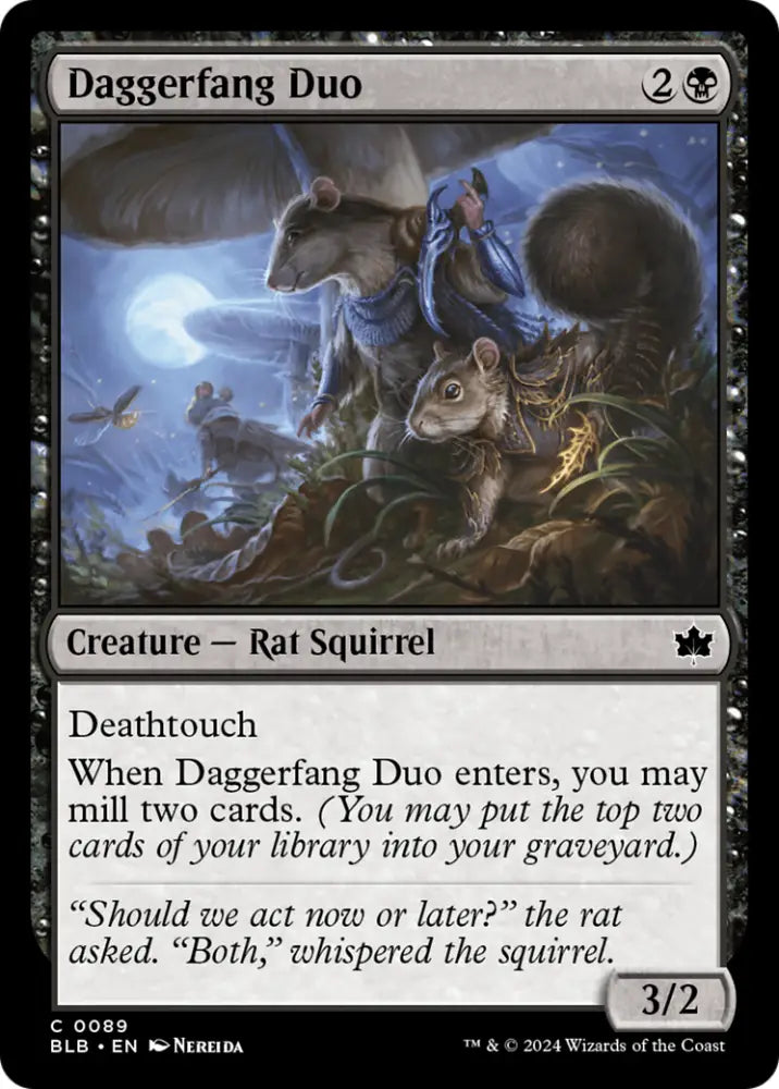 Daggerfang Duo [Bloomburrow] - MTG Single