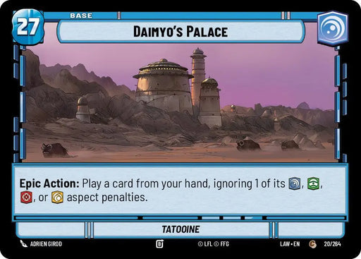 Daimyo's Palace // Shield (20 // T03) [A Lawless Time]