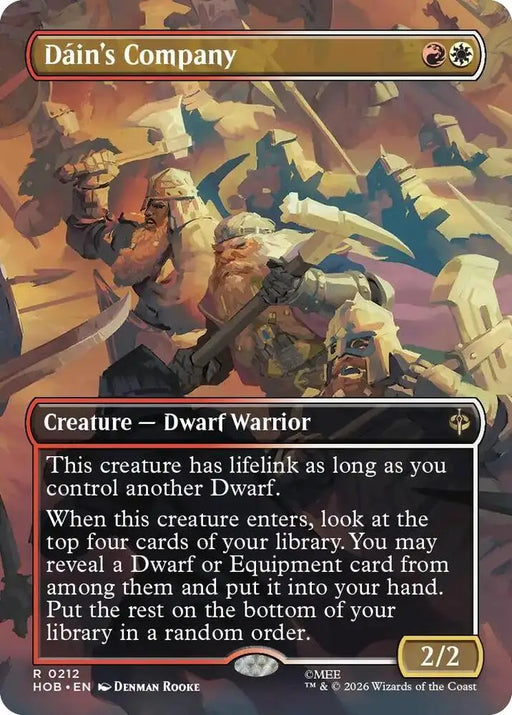 Dain's Company (Borderless) (212) [The Hobbit]