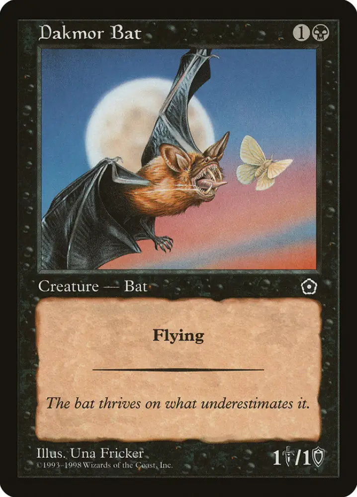 Dakmor Bat [Portal Second Age] - MTG Single