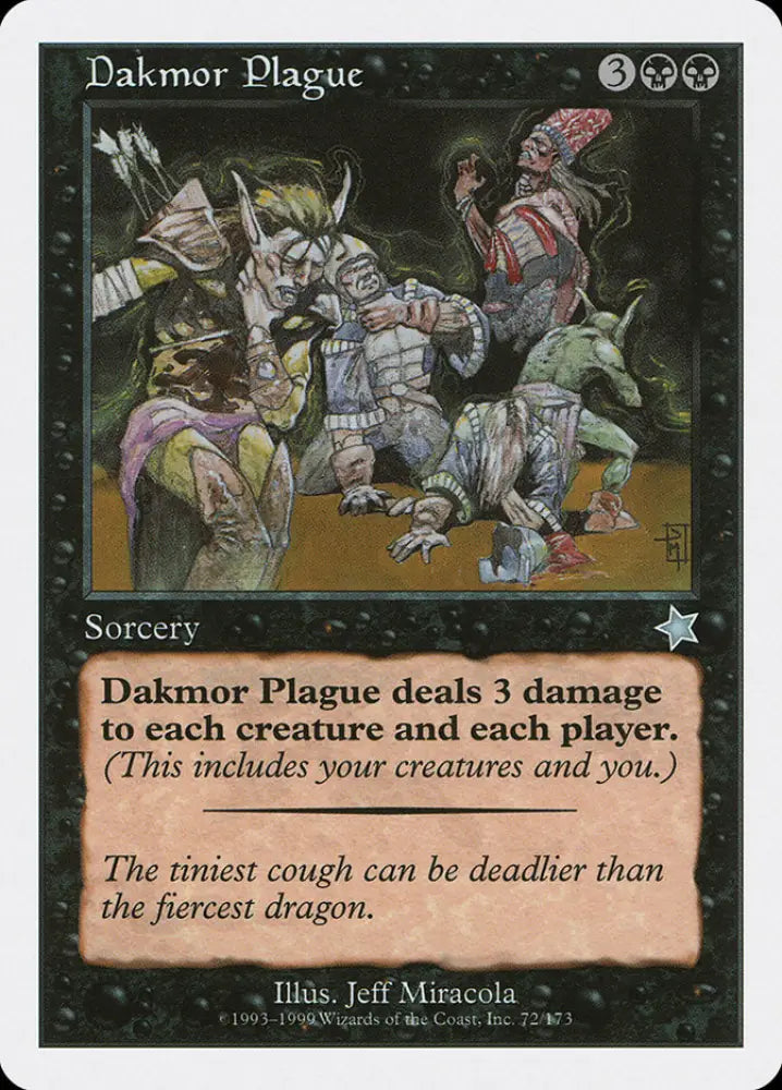Dakmor Plague [Starter 1999] - MTG Single