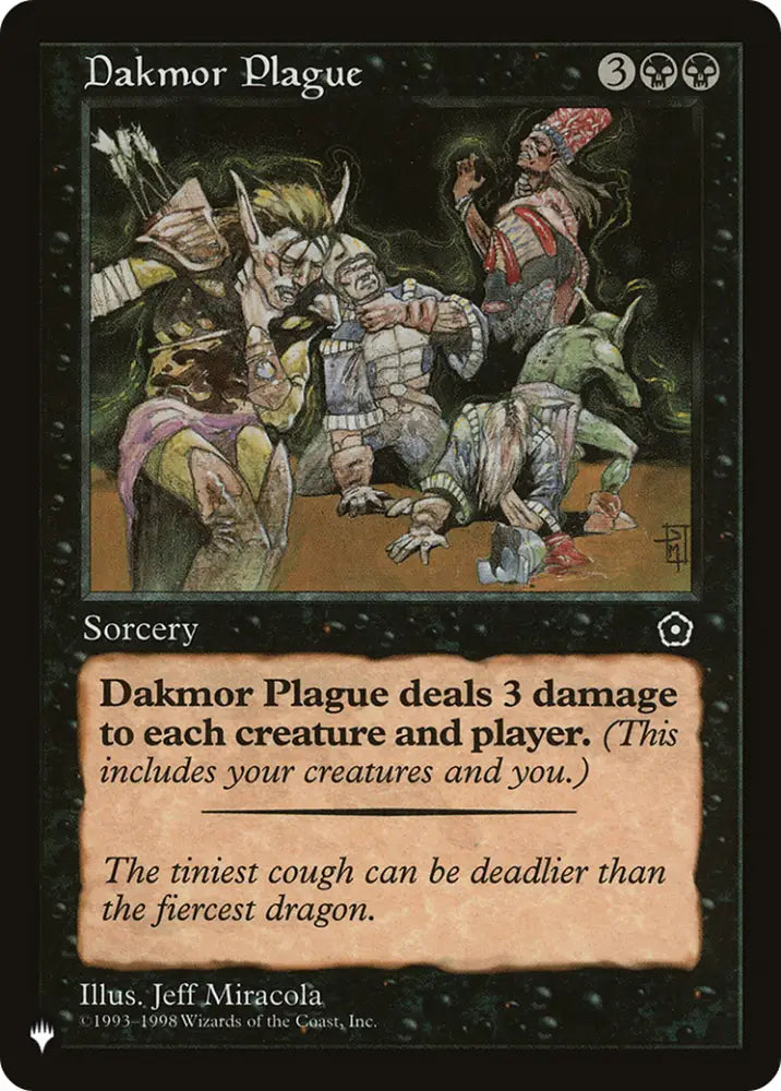 Dakmor Plague [The List] - MTG Single