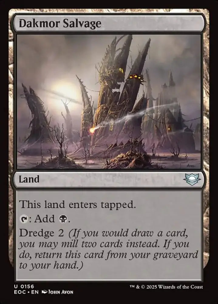 Dakmor Salvage (156) [Edge of Eternities Commander]
