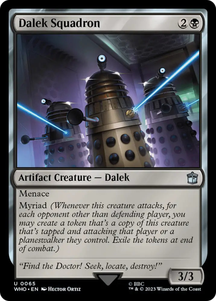 Dalek Squadron [Doctor Who] - MTG Single