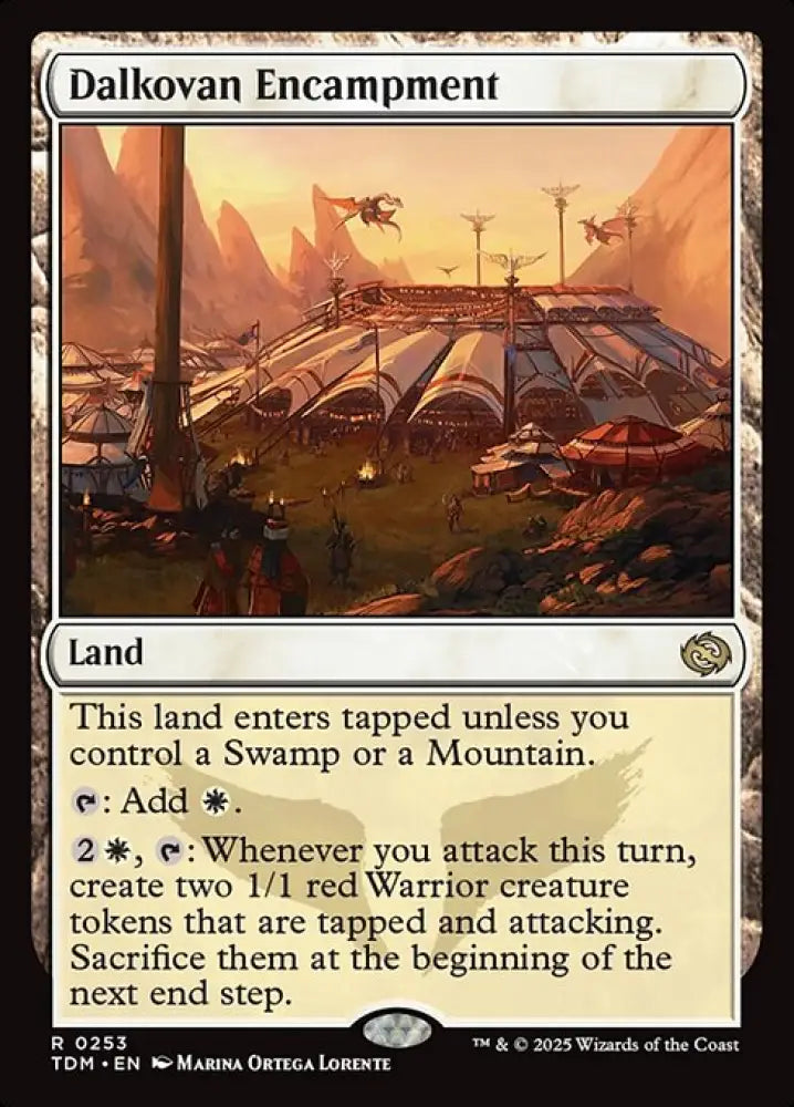 Dalkovan Encampment (253) [Tarkir: Dragonstorm]