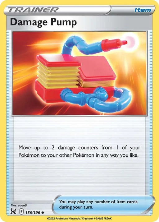 Damage Pump (156/196) [Sword & Shield: Lost Origin] - Pokemon Single