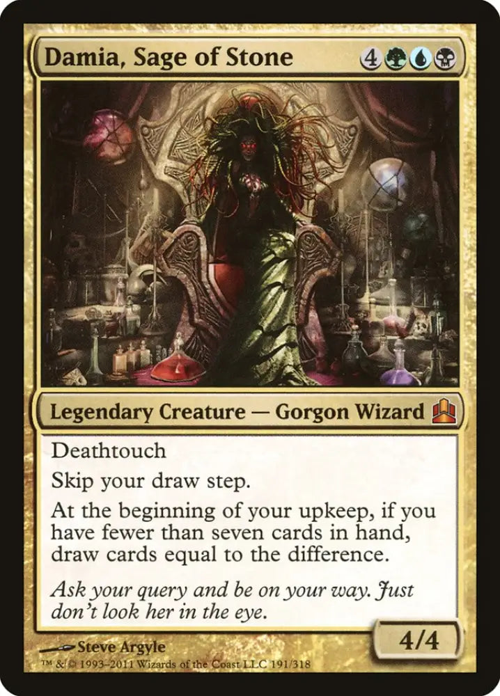 Damia Sage of Stone [Commander 2011] - MTG Single