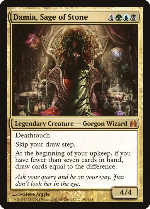 Damia Sage of Stone [Commander 2011] - MTG Single