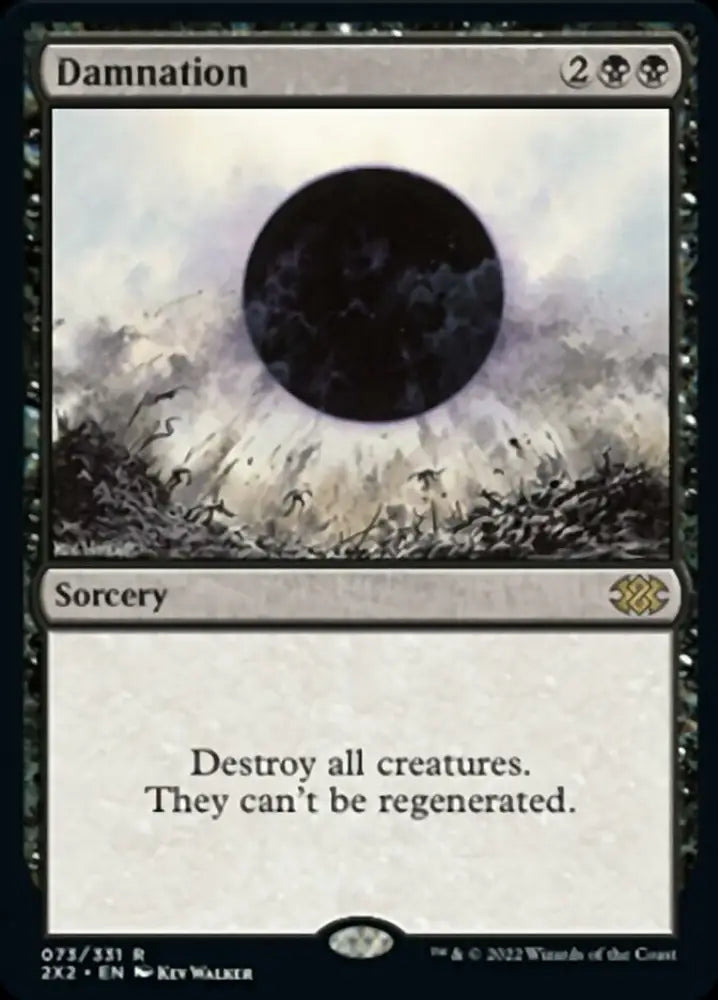 Damnation [Double Masters 2022] - MTG Single