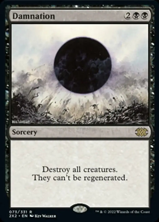 Damnation [Double Masters 2022] - MTG Single