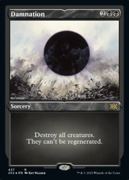 Damnation (Foil Etched) [Double Masters 2022] - MTG Single