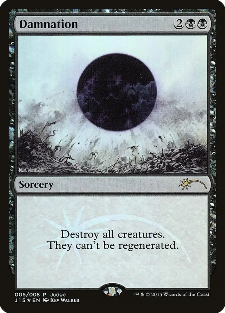 Damnation [Judge Gift Cards 2015] - MTG Single