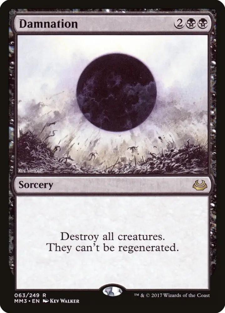 Damnation [Modern Masters 2017] - MTG Single
