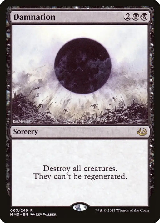 Damnation [Modern Masters 2017] - MTG Single