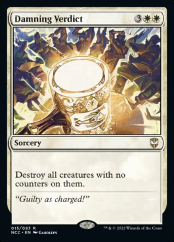 Damning Verdict [Streets of New Capenna Commander] - MTG Single