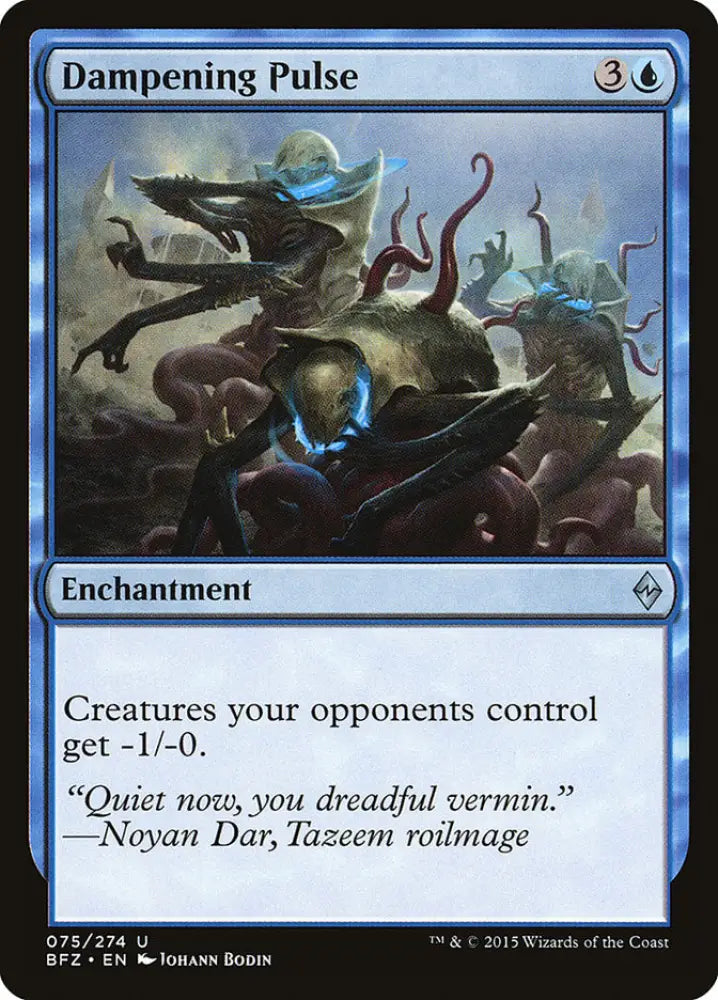 Dampening Pulse [Battle for Zendikar] - MTG Single