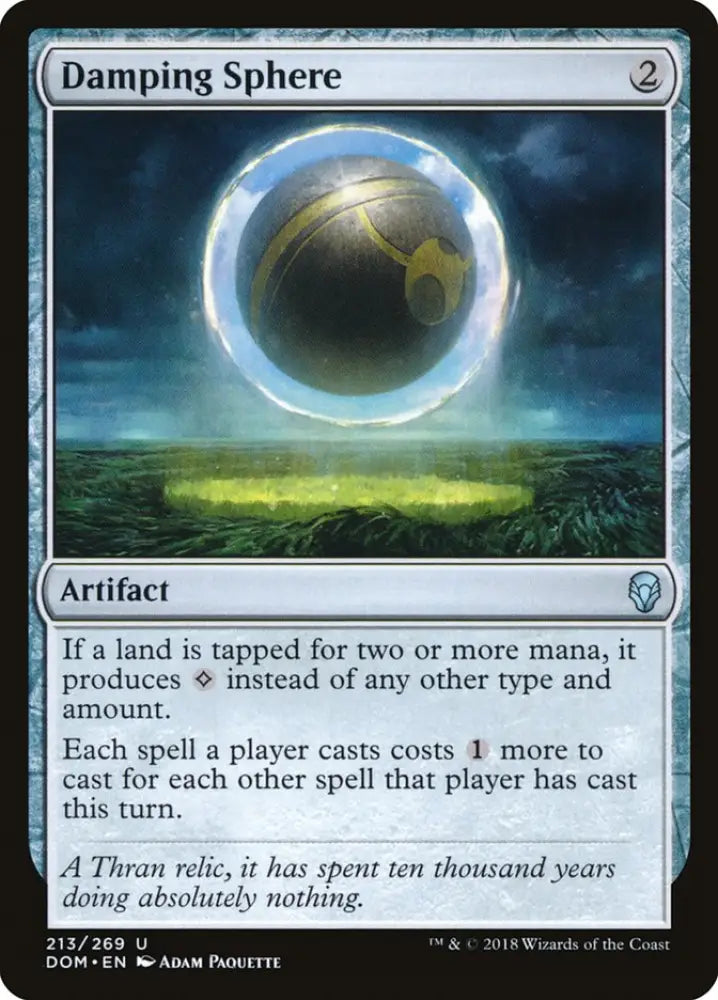 Damping Sphere [Dominaria] - MTG Single