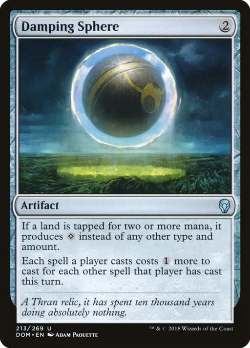 Damping Sphere [Dominaria] - MTG Single