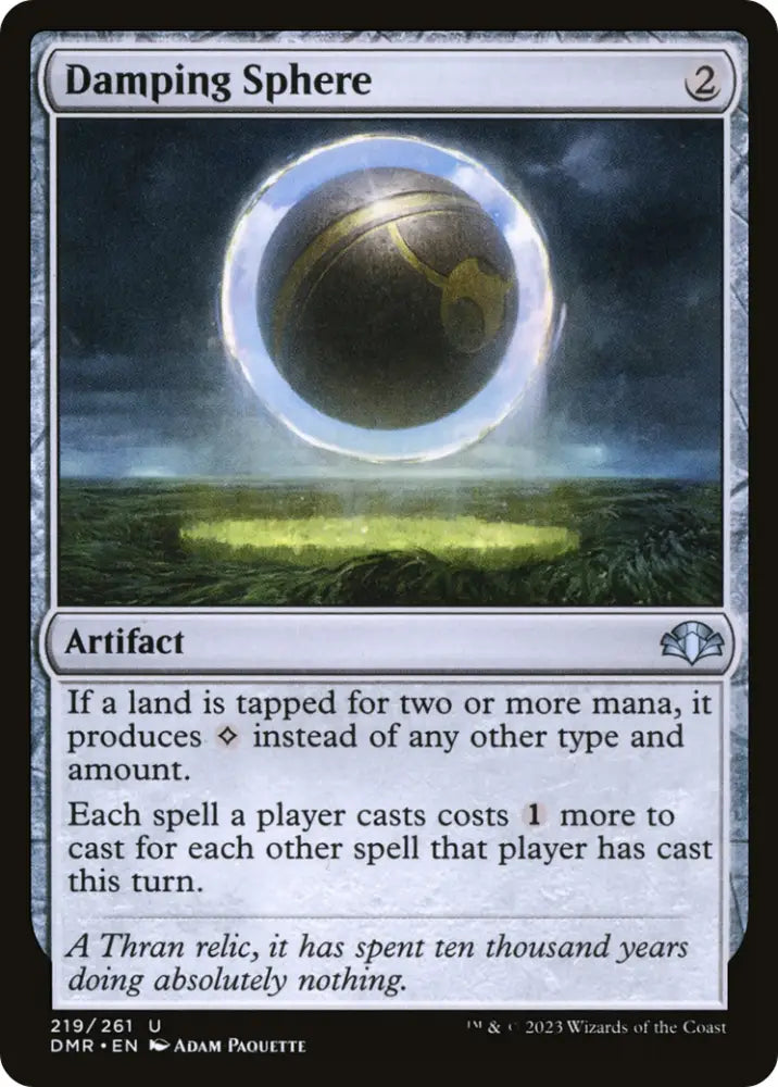 Damping Sphere [Dominaria Remastered] - MTG Single