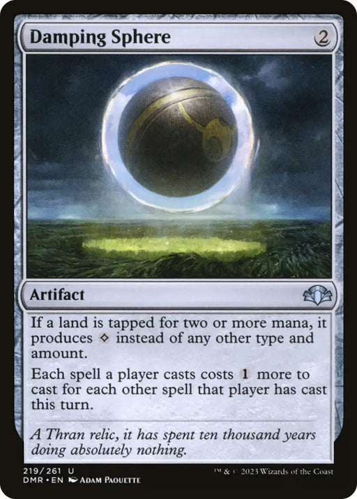 Damping Sphere [Dominaria Remastered] - MTG Single
