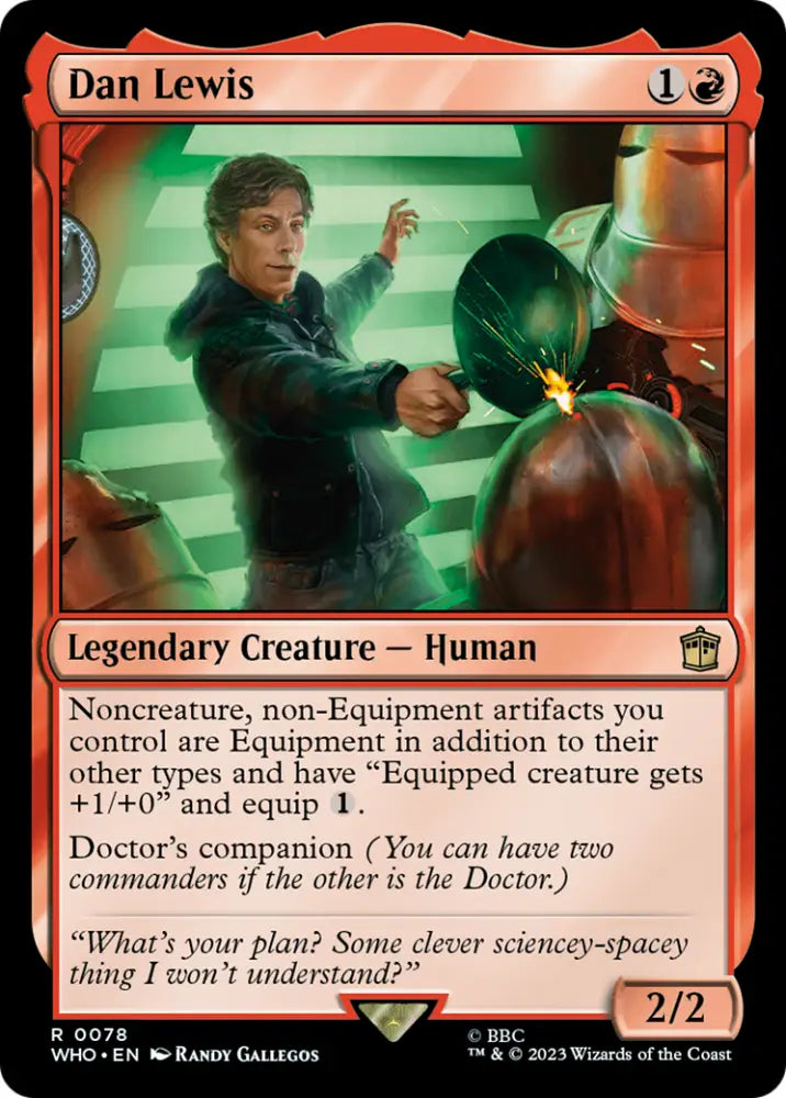 Dan Lewis [Doctor Who] - MTG Single