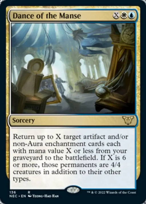 Dance of the Manse [Kamigawa: Neon Dynasty Commander] - MTG Single