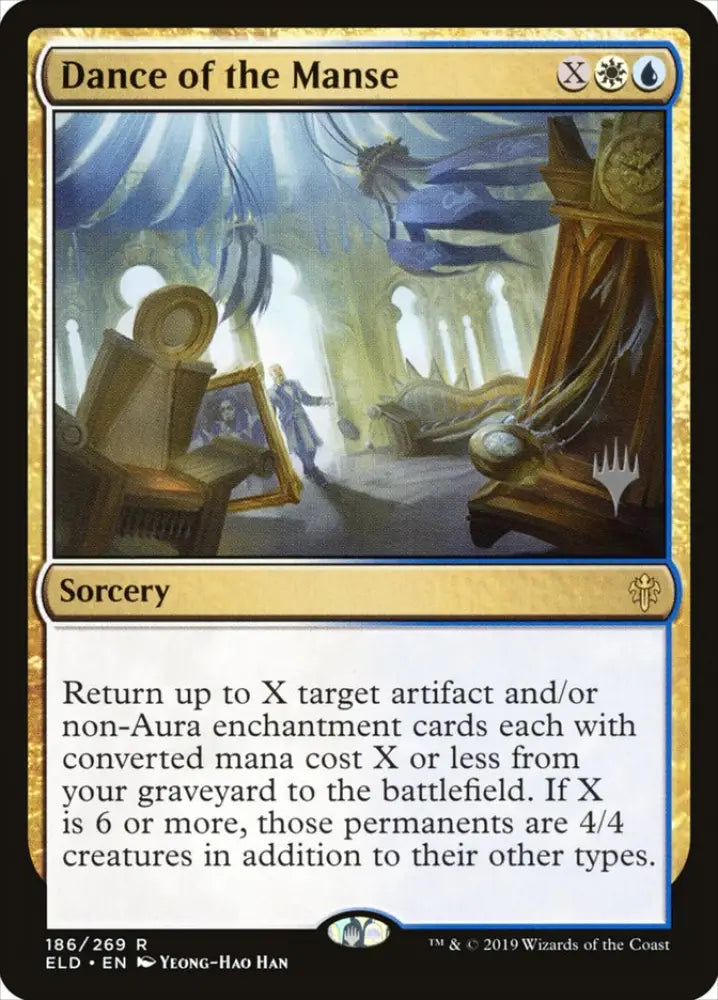 Dance of the Manse (Promo Pack) [Throne of Eldraine Promos] - MTG Single