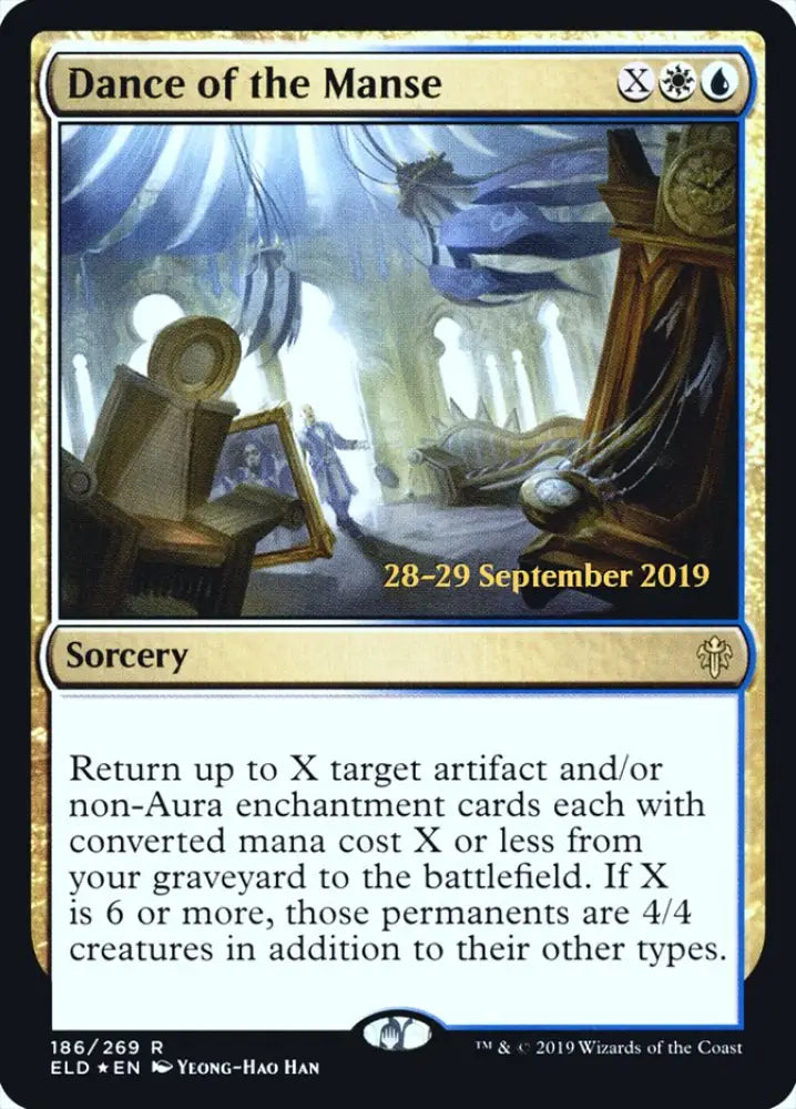 Dance of the Manse [Throne of Eldraine Prerelease Promos] - MTG Single