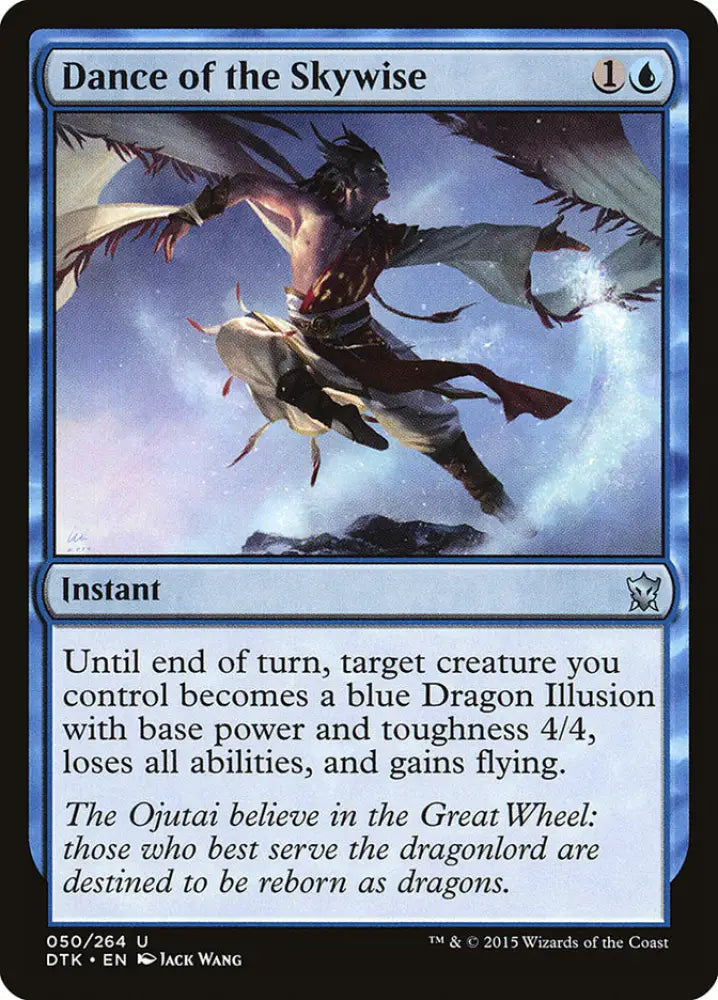 Dance of the Skywise [Dragons of Tarkir] - MTG Single