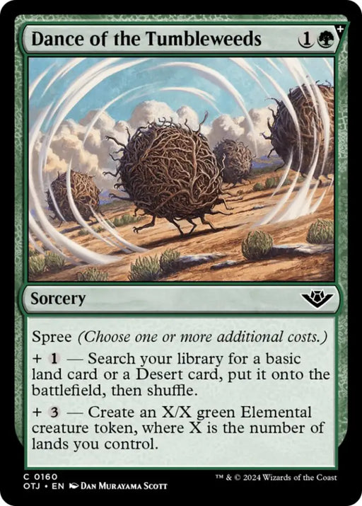 Dance of the Tumbleweeds [Outlaws of Thunder Junction] - MTG Single