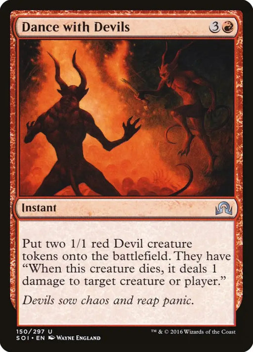 Dance with Devils [Shadows over Innistrad] - MTG Single